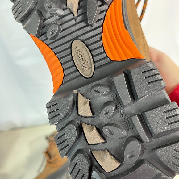 Wolverine Hudson Boots Men's Size 7M Brown Black Steel Toe Hiker Work W02194 - Picture 15 of 16